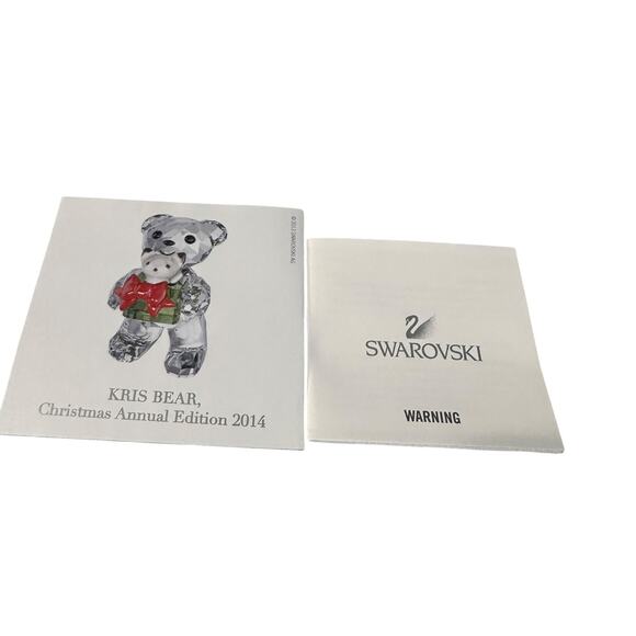 Swarovski Crystal 2014 Christmas Ball Ornament 5059023 Star Complete With Box - Picture 4 of 5